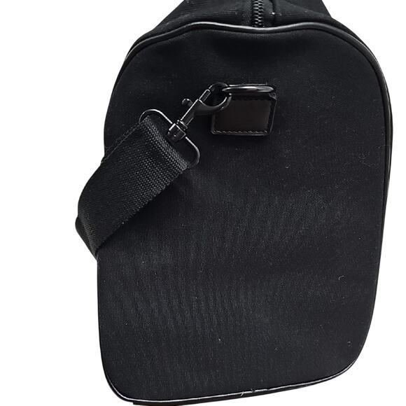 Polo by Ralph Lauren Big Pony Logo Leather Handle Black and Red Duffel Bag (NWT) - Picture 8 of 10